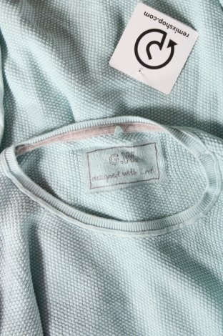 Дамски пуловер G.W., Размер M, Цвят Син, Цена 11,78 лв.