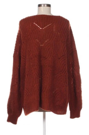 Дамски пуловер Gina, Размер XXL, Цвят Кафяв, Цена 8,41 лв.