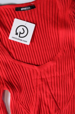 Дамски пуловер Gina Tricot, Размер S, Цвят Червен, Цена 6,75 лв.