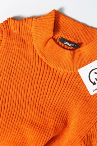 Γυναικείο πουλόβερ Gina Tricot, Μέγεθος L, Χρώμα Πορτοκαλί, Τιμή 16,70 €