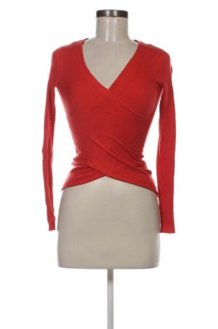 Дамски пуловер Gina Tricot, Размер XS, Цвят Червен, Цена 11,34 лв.