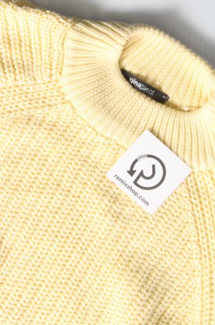 Γυναικείο πουλόβερ Gina Tricot, Μέγεθος XS, Χρώμα Κίτρινο, Τιμή 4,51 €