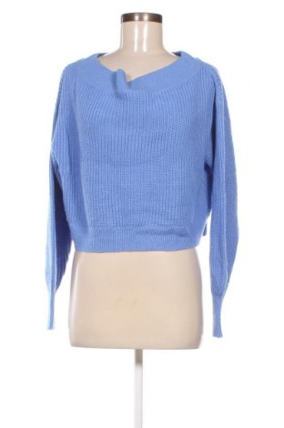Дамски пуловер Gina Tricot, Размер M, Цвят Син, Цена 8,91 лв.