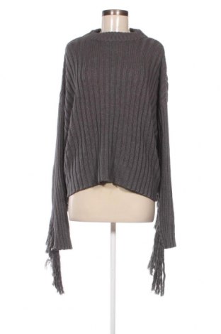 Дамски пуловер Gina Tricot, Размер L, Цвят Сив, Цена 8,37 лв.