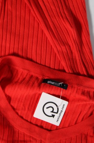 Дамски пуловер Gina Tricot, Размер S, Цвят Червен, Цена 27,00 лв.