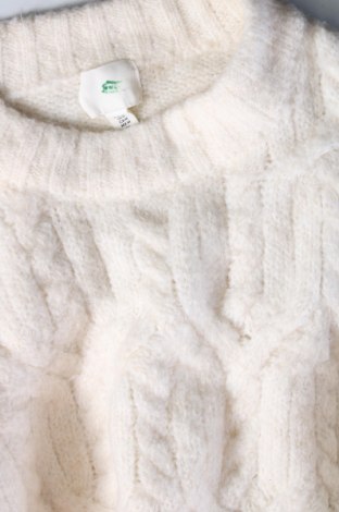 Pulover de femei H&M, Mărime M, Culoare Ecru, Preț 29,57 Lei