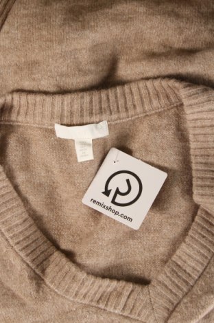 Дамски пуловер H&M, Размер S, Цвят Бежов, Цена 8,41 лв.