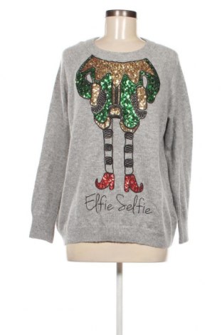 Γυναικείο πουλόβερ H&M, Μέγεθος L, Χρώμα Γκρί, Τιμή 4,13 €