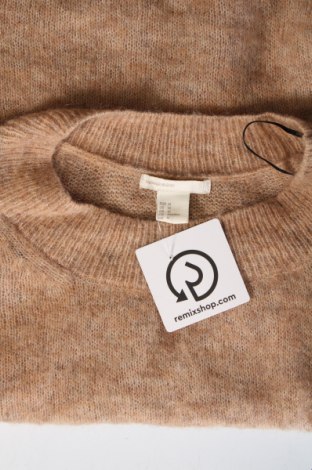 Дамски пуловер H&M, Размер M, Цвят Бежов, Цена 6,96 лв.