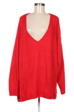 Pulover de femei H&M, Mărime 3XL, Culoare Roșu, Preț 95,39 Lei