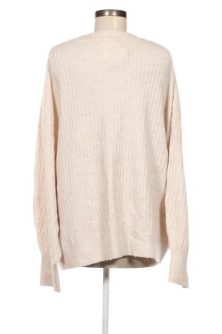 Дамски пуловер H&M, Размер XXL, Цвят Бежов, Цена 9,57 лв.