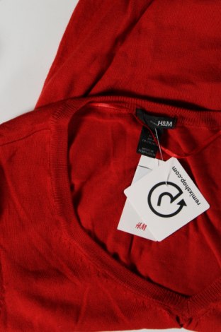 Дамски пуловер H&M, Размер M, Цвят Червен, Цена 17,60 лв.
