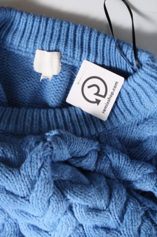 Γυναικείο πουλόβερ H&M, Μέγεθος 3XL, Χρώμα Μπλέ, Τιμή 15,25 €