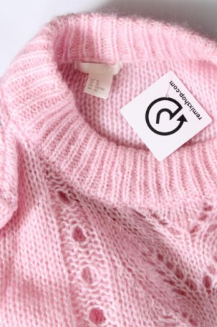 Dámský svetr H&M, Velikost XL, Barva Růžová, Cena  139,00 Kč