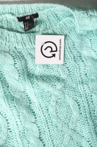 Γυναικείο πουλόβερ H&M, Μέγεθος M, Χρώμα Πράσινο, Τιμή 5,20 €