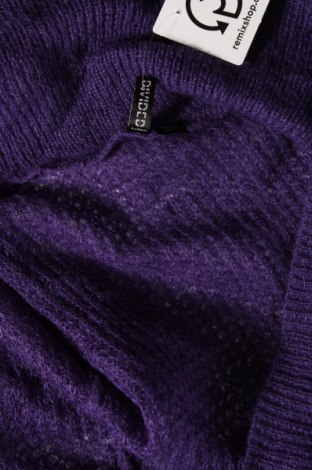 Дамски пуловер H&M Divided, Размер XS, Цвят Лилав, Цена 10,74 лв.