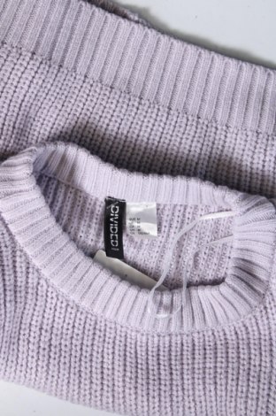 Дамски пуловер H&M Divided, Размер M, Цвят Лилав, Цена 4,35 лв.