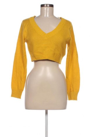 Дамски пуловер H&M Divided, Размер S, Цвят Жълт, Цена 14,50 лв.