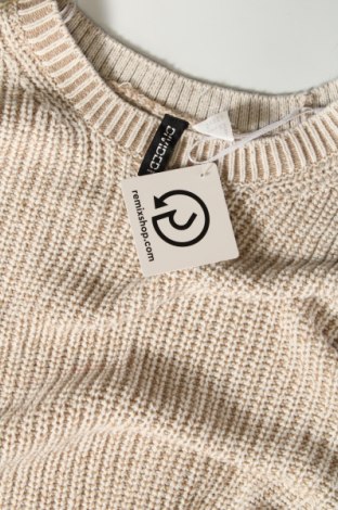 Дамски пуловер H&M Divided, Размер S, Цвят Бежов, Цена 9,78 лв.