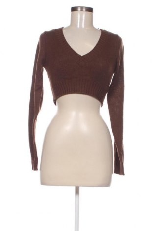 Дамски пуловер H&M Divided, Размер XS, Цвят Кафяв, Цена 14,00 лв.