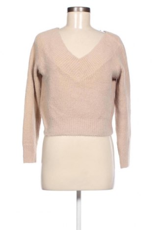 Γυναικείο πουλόβερ H&M Divided, Μέγεθος M, Χρώμα  Μπέζ, Τιμή 4,31 €