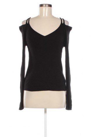 Дамски пуловер H&M Divided, Размер L, Цвят Черен, Цена 14,50 лв.