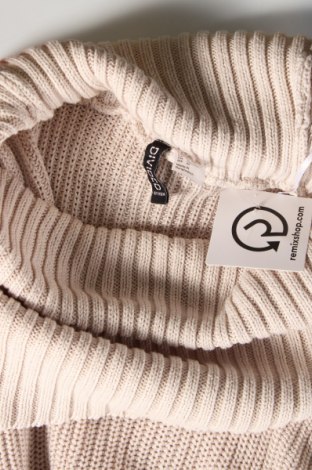 Дамски пуловер H&M Divided, Размер M, Цвят Екрю, Цена 7,54 лв.