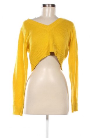 Дамски пуловер H&M Divided, Размер M, Цвят Жълт, Цена 9,24 лв.