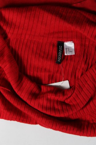 Damski sweter H&M Divided, Rozmiar M, Kolor Czerwony, Cena 21,33 zł