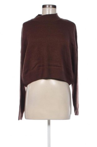 Дамски пуловер H&M Divided, Размер L, Цвят Кафяв, Цена 8,41 лв.