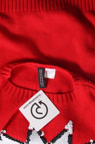 Pulover de femei H&M Divided, Mărime XS, Culoare Roșu, Preț 37,73 Lei