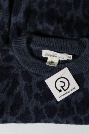 Дамски пуловер H&M L.O.G.G., Размер S, Цвят Син, Цена 6,67 лв.
