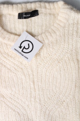 Γυναικείο πουλόβερ Hallhuber, Μέγεθος L, Χρώμα Λευκό, Τιμή 13,42 €