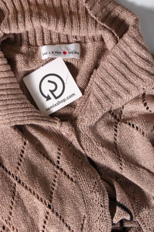 Дамски пуловер Helena Vera, Размер XL, Цвят Кафяв, Цена 8,20 лв.