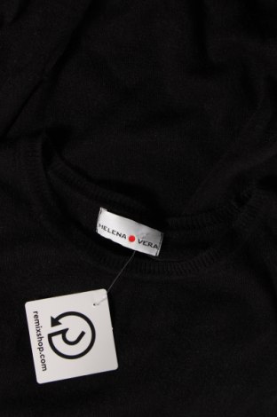 Γυναικείο πουλόβερ Helena Vera, Μέγεθος S, Χρώμα Μαύρο, Τιμή 3,80 €