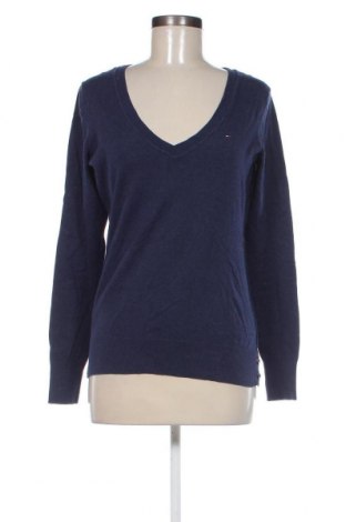 Дамски пуловер Hilfiger Denim, Размер L, Цвят Син, Цена 96,00 лв.