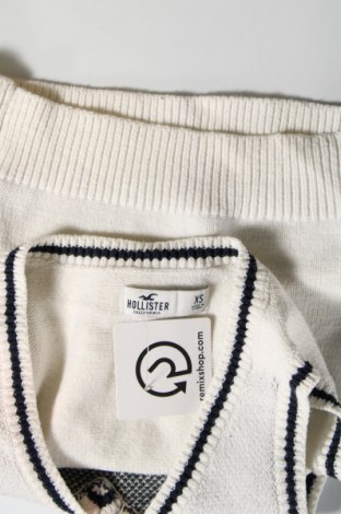Damenpullover Hollister, Größe XS, Farbe Weiß, Preis € 4,28