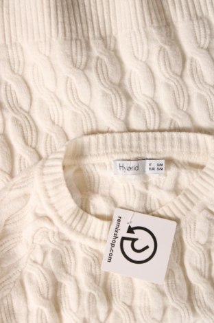 Damenpullover Hybrid, Größe S, Farbe Weiß, Preis € 5,45