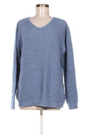 Дамски пуловер In Linea, Размер L, Цвят Син, Цена 17,67 лв.