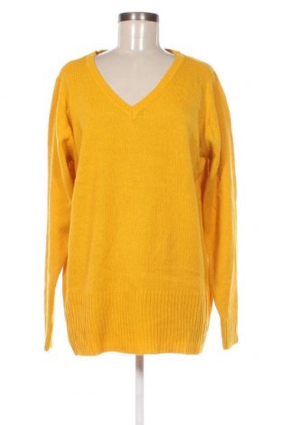 Дамски пуловер Infinity Woman, Размер XL, Цвят Жълт, Цена 8,41 лв.