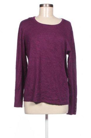 Дамски пуловер JM Collection, Размер L, Цвят Лилав, Цена 5,51 лв.