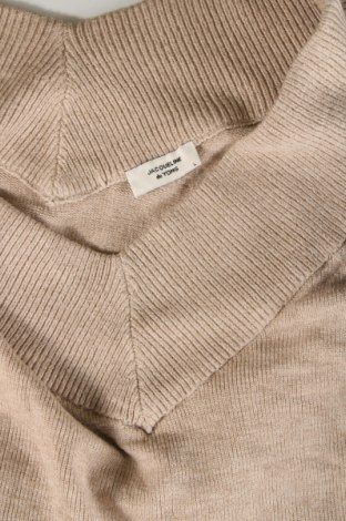 Γυναικείο πουλόβερ Jacqueline De Yong, Μέγεθος L, Χρώμα  Μπέζ, Τιμή 7,18 €