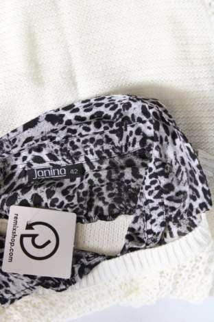 Дамски пуловер Janina, Размер L, Цвят Бял, Цена 9,57 лв.