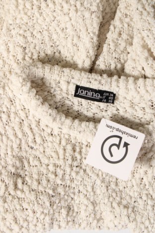 Дамски пуловер Janina, Размер S, Цвят Бял, Цена 8,12 лв.