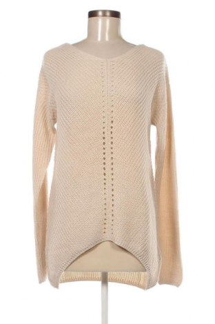 Дамски пуловер Jean Pascale, Размер S, Цвят Екрю, Цена 29,00 лв.