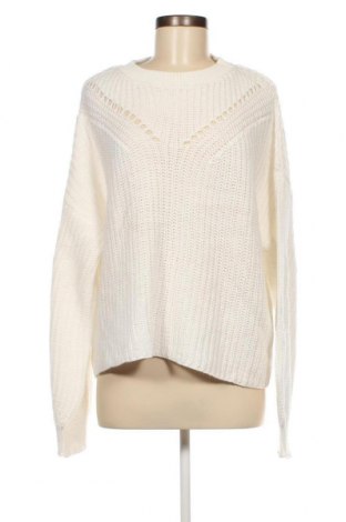 Дамски пуловер Jean Pascale, Размер L, Цвят Бял, Цена 8,41 лв.