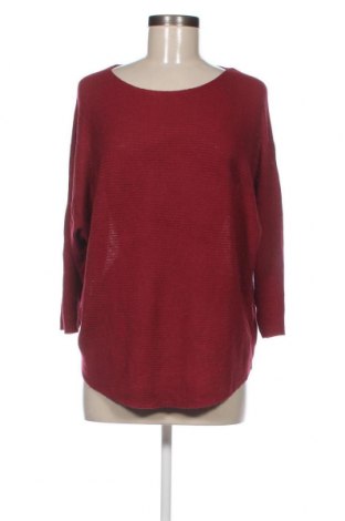 Дамски пуловер Jean Pascale, Размер M, Цвят Червен, Цена 8,41 лв.