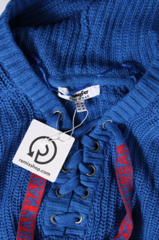 Дамски пуловер Jennyfer, Размер M, Цвят Син, Цена 8,70 лв.