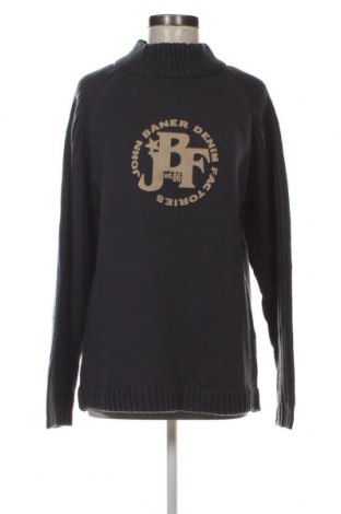 Γυναικείο πουλόβερ John Baner, Μέγεθος XL, Χρώμα Γκρί, Τιμή 10,76 €