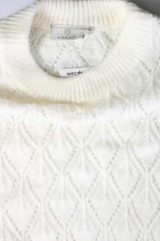 Дамски пуловер Kaffe, Размер M, Цвят Екрю, Цена 8,61 лв.